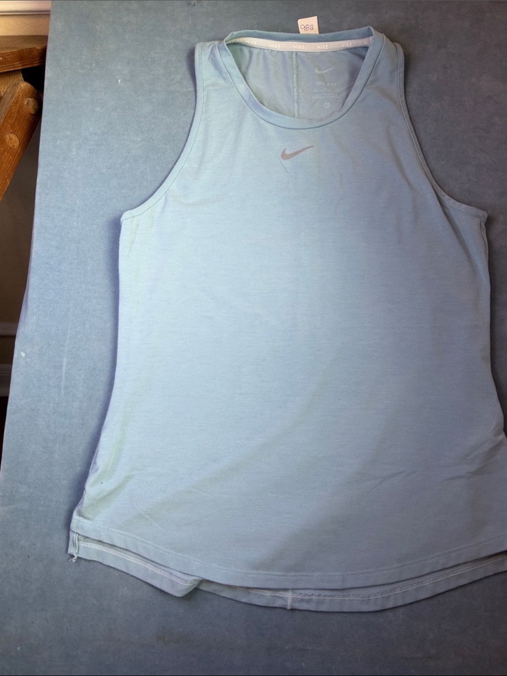 Nike Pale Blue Performance Racerback Tank